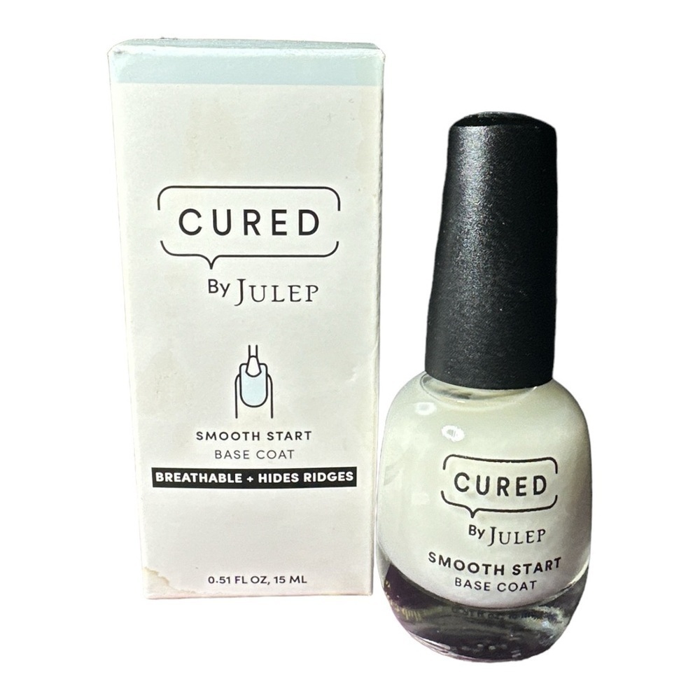 Cured by Julep Smooth Start Base Coat For Nails 0.51 Fl. Oz. New in Box